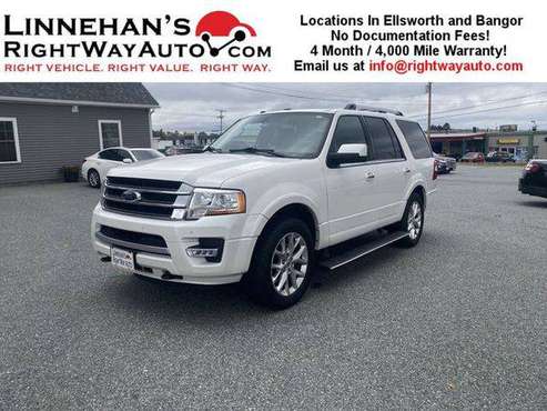 2016 Ford Expedition Limited Autocheck Available on Every Vehicle for sale in Bangor, ME