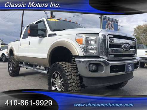 2011 Ford F-250 Crew Cab Lariat 4X4 LOW MILES!!! LIFTED!!! - cars &... for sale in Finksburg, WV