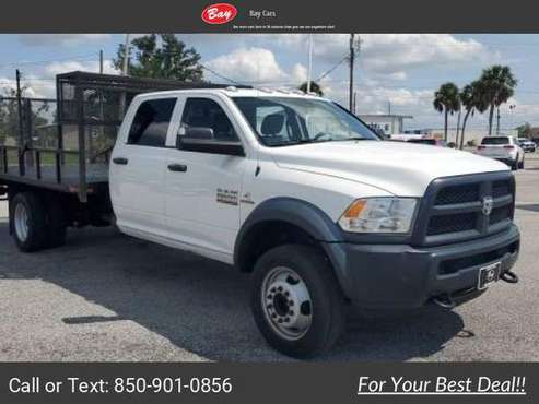 2018 Ram 5500 Chassis Cab Tradesman truck White - cars & trucks - by... for sale in Panama City, FL