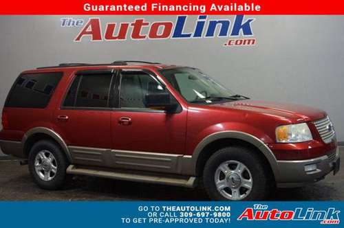 2004 Ford Expedition, Eddie Bauer Sport Utility 4D - MAROON for sale in Bartonville, IL