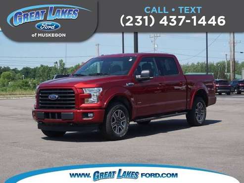 *2017* *Ford* *F-150* *XLT* - cars & trucks - by dealer - vehicle... for sale in Muskegon, MI