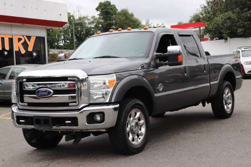 2011 Ford F-250 f250 f 250 4x4 lariat 4dr Crew Cab 6.8 ft. SB diesel for sale in South Amboy, PA