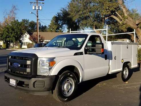 2014 Ford F250 Utility 6.2L ,Enclosed Utility box w/double lock opt!... for sale in Santa Ana, CA