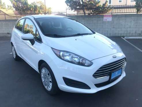 2016 Ford Fiesta S Hatchback White 39K Clean*Financing Available* for sale in Rosemead, CA