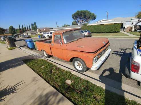 63 Ford pickup (project car) - cars & trucks - by owner - vehicle... for sale in Simi Valley, CA