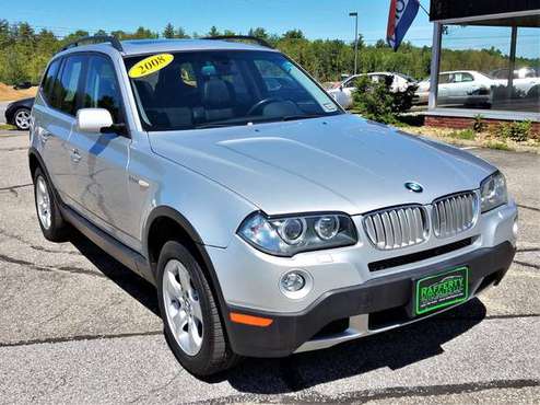 2008 BMW X3 3.0si AWD 110K, Auto, Leather, Sunroof, Navigation, Alloys for sale in Belmont, ME