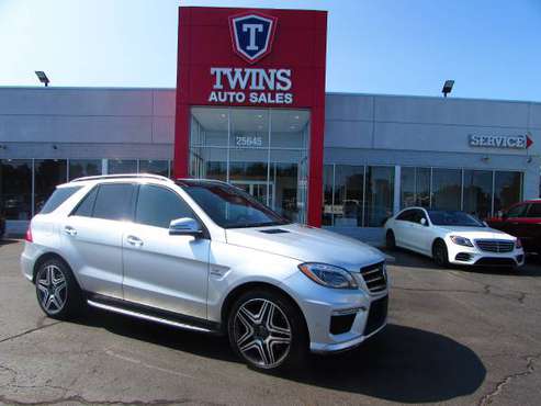 2014 MERCEDES BENZ ML 63 AMG**LIKE NEW**SUPER LOW MILES**FINANCING... for sale in redford, MI