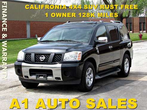 California Rust Free 4x4 2004 NISSAN ARMADA suv 125k miles - cars &... for sale in Willowbrook, IL