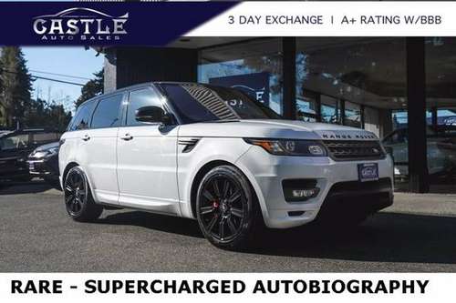 2016 Land Rover Range Rover Sport 4x4 4WD Autobiography SUV - cars & for sale in Lynnwood, ID