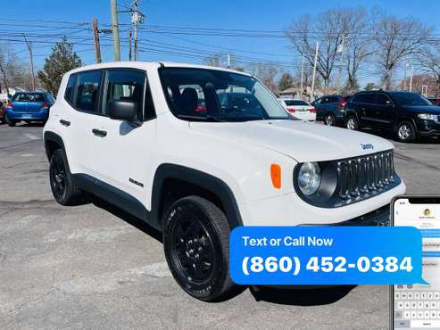 2016 Jeep Renegade Sport 4WD SUV Manual Immaculate Wow EASY for sale in Plainville, CT