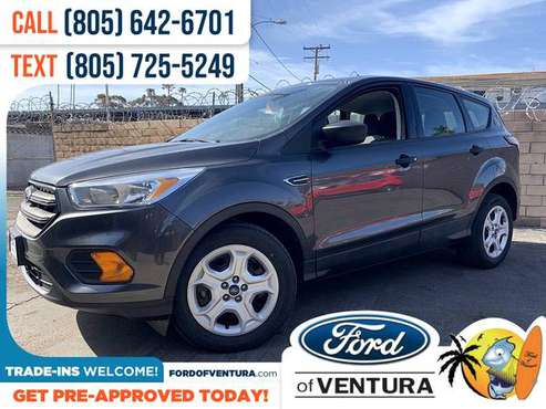 300/mo - 2017 Ford Escape S - - by dealer - vehicle for sale in Ventura, CA