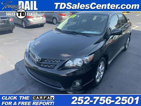 2013 TOYOTA COROLLA S - cars & trucks - by dealer - vehicle... for sale in Farmville, NC