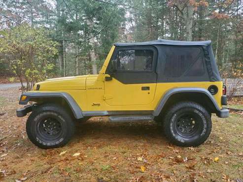 Jeep Wrangler 2000 - lower price - cars & trucks - by owner -... for sale in Duxbury, MA