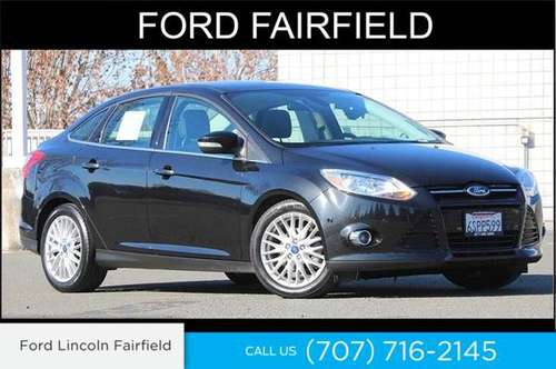 2012 Ford Focus SEL - cars & trucks - by dealer - vehicle automotive... for sale in Fairfield, CA