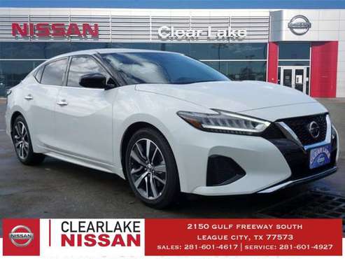 2019 Nissan Maxima White WOW... GREAT DEAL! for sale in League City, TX