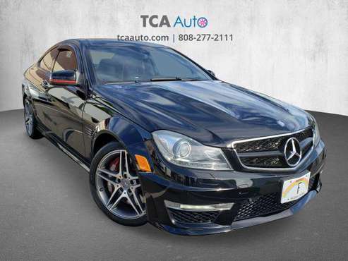 2012 Mercedes-Benz C 63 AMG Coupe GUARANTEED CREDIT APPROVAL! - cars... for sale in Waipahu, HI