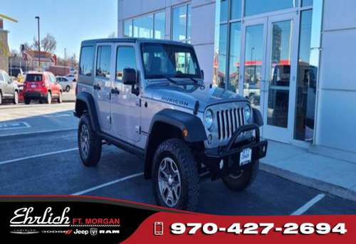 2014 Jeep Wrangler Unlimited 4WD Convertible Rubicon for sale in Fort Morgan, CO