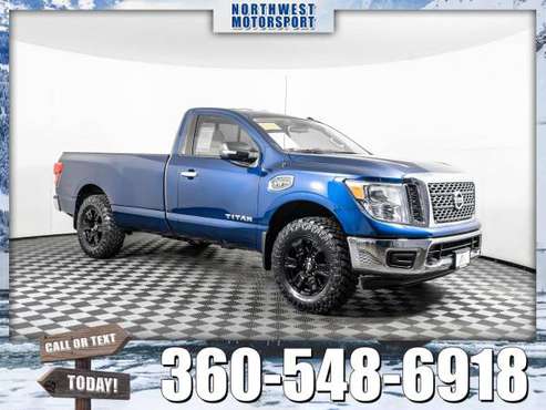 *1 OWNER* Lifted 2017 *Nissan Titan* SV 4x4 - cars & trucks - by... for sale in Marysville, WA