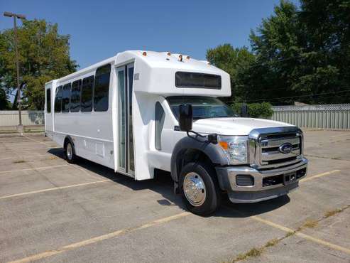 2012 F-550 Super Duty Shuttle/Party/Limo/Church Bus - cars & trucks... for sale in Oak Grove, IN