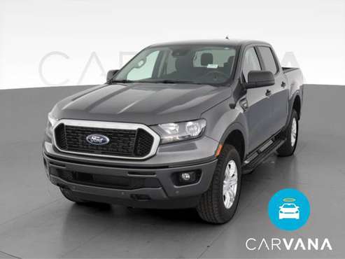 2019 Ford Ranger SuperCrew XLT Pickup 4D 5 ft pickup Gray - FINANCE... for sale in Peoria, IL