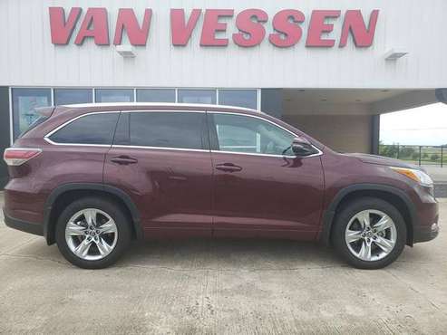 2016 Toyota Highlander Limited Platinum for sale in Dwight, IL