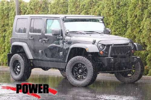 2008 Jeep Wrangler 4x4 4WD SUV Unlimited Sahara Convertible - cars &... for sale in Sublimity, OR