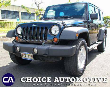 2012 *Jeep* *Wrangler Unlimited* *4WD 4dr Sport* Bla - cars & trucks... for sale in Honolulu, HI