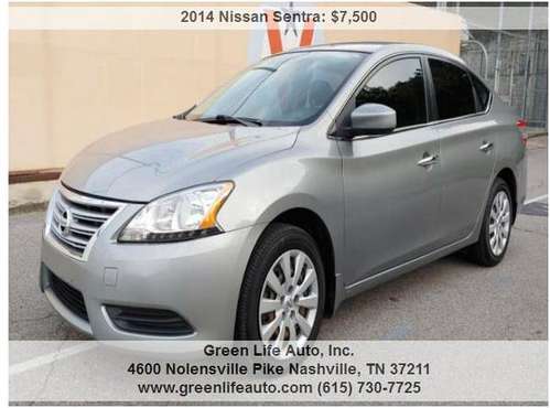 2014 Nissan Sentra **98K MILES**COLD A/C**37 MPG AVG** for sale in Nashville, TN