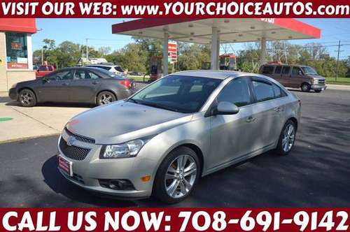 2013*CHEVY/*CHEVROLET*CRUZE*LTZ*LEATHER KEYLES ALLOY GOOD TIRES 251290 for sale in Chicago, IL