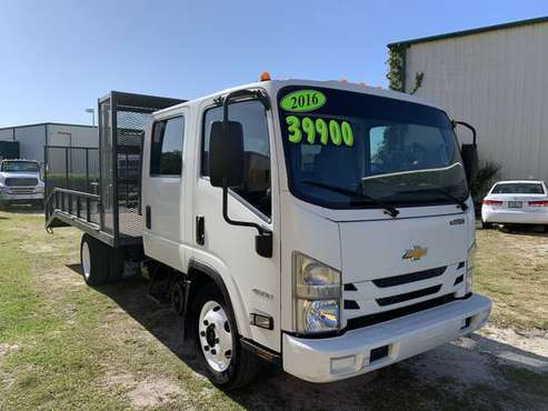 Commercial Trucks-2016 Chevrolet W4500 Crew Cab-Landscaper - cars & for sale in Palmetto, FL