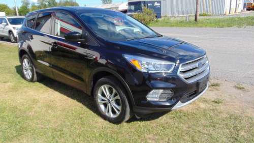 2017 FORD ESCAPE SE AWD BLACK - cars & trucks - by dealer - vehicle... for sale in Watertown, NY