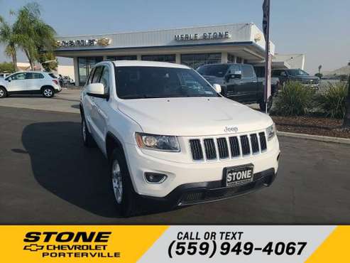 *2016* *Jeep* *Grand Cherokee* *Laredo* - cars & trucks - by dealer... for sale in Porterville, CA