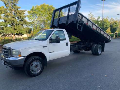 2002 Ford F-450 super duty dump truck - cars & trucks - by owner -... for sale in Seattle, WA