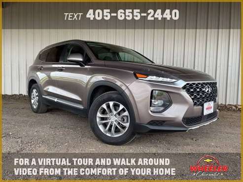 2019 Hyundai Santa Fe SE - - by dealer - vehicle for sale in Hinton, OK