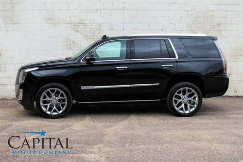 2016 Cadillac Escalade Platinum! 22" Rims, BluRay, Tons of Room! for sale in Eau Claire, MN