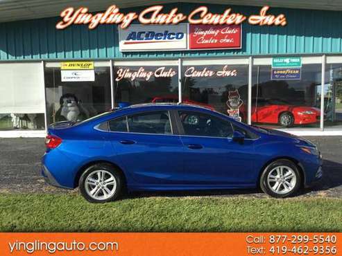 2016 Chevrolet Cruze 4dr Sdn Auto LT - cars & trucks - by dealer -... for sale in Bellevue, OH