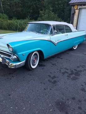 1955 Ford Sunliner convertible - cars & trucks - by dealer - vehicle... for sale in Manchester, ME