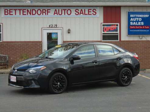 2016 Toyota Corolla LE - cars & trucks - by dealer - vehicle... for sale in Bettendorf, IA