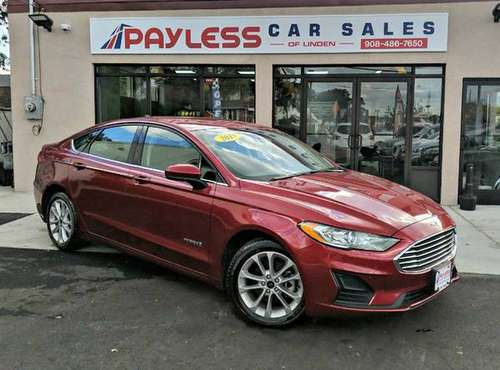 2019 Ford Fusion Hybrid - - cars & trucks - by dealer - vehicle... for sale in south amboy, NJ