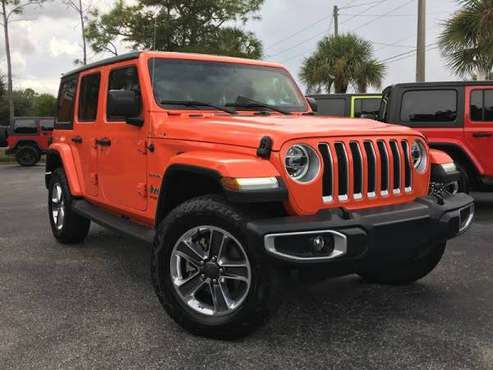 2018 Jeep Wrangler Unlimited Sahara JL 4WD Sale Priced for sale in Fort Myers, FL