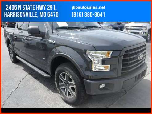 2016 Ford F150 SuperCrew Cab 4WD XLT Pickup 4D 5 1/2 ft Trades Welcome for sale in Harrisonville, KS