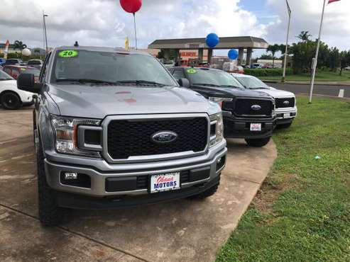 NEW SALE PRICE!!! 3 TO CHOOSE FROM!!! 2020 FORD F150 SUPERCREW 4x4 -... for sale in Hanamaulu, HI