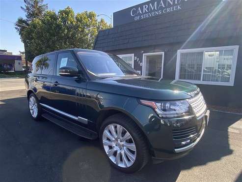 2016 Land Rover Range Rover Supercharged - cars & trucks - by dealer... for sale in San Jose, CA