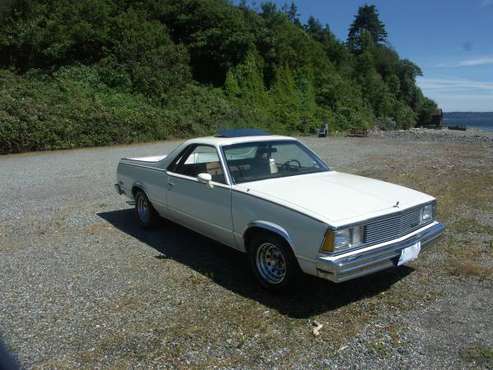 1981 El Camino - cars & trucks - by owner - vehicle automotive sale for sale in Clinton, WA