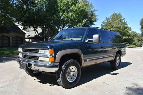 1995 Suburban K2500 6.5 turbo diesel 4x4 No rust!! for sale in Tulsa, MI