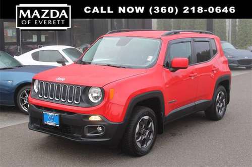 2016 Jeep Renegade 4x4 4WD Latitude SUV - cars & trucks - by dealer... for sale in Everett, WA