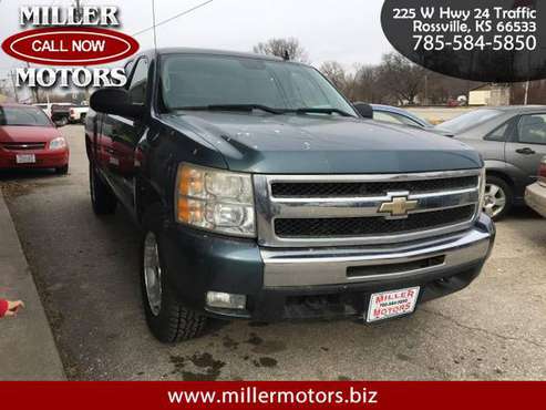 2009 Chevrolet Silverado 1500 LT Ext Cab 4WD - - by for sale in Rossville, KS
