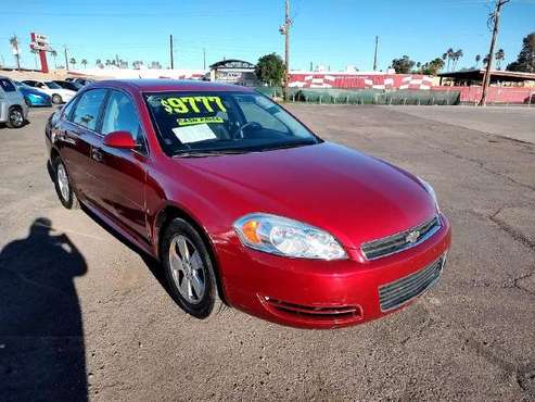 2009 Chevrolet Chevy Impala 4dr Sdn 3 5L LT FREE CARFAX ON EVERY for sale in Glendale, AZ