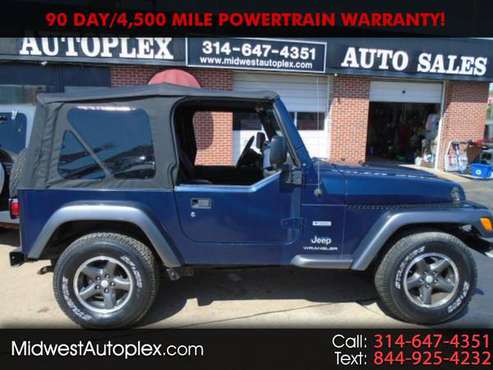 2004 Wrangler AC 4 0 Auto 75k rust free Jeep Virgin Stock Auto for sale in Maplewood, MO