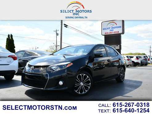 2015 TOYOTA COROLLA S PLUS CLEAN TITLE WITH ONLY 120K - cars & for sale in TN